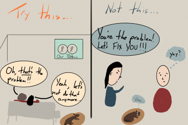 Ask the Therapist: How NOT to have the same argument over and over and over…